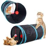 22-Piece Interactive Cat Toy Set with Tunnel