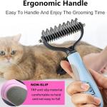 Laadi Double-Sided Dog & Cat Grooming Brush