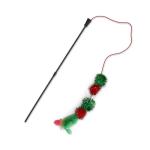 Petface Christmas Cat Toy Tinsel Wand Teaser