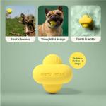 Earth Rated Interactive Fetch Dog Ball, Yellow