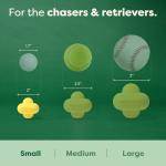 Earth Rated Interactive Fetch Dog Ball, Yellow