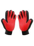 Cat Grooming Gloves with Silicone Massage Brush