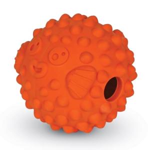 Brightkins Pufferfish Treat Dispenser for Small Dogs