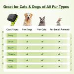 Self-Cleaning Slicker Brush for Dogs and Cats