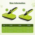 Self-Cleaning Slicker Brush for Dogs and Cats
