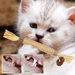6 Packs Natural Silvervine Chew Sticks for Cats
