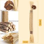 6 Packs Natural Silvervine Chew Sticks for Cats