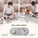 Pecute 7-in-1 Dog Hair Dryer and Vacuum