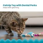 Catstages Dental Shrimpies Cat Chew Toys, 2 Pack