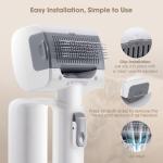 Cordless Pet Grooming Vacuum with 5 Attachments