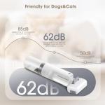 Cordless Pet Grooming Vacuum with 5 Attachments