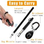 Dog Whistle and Clicker Training Set