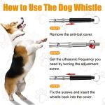 Dog Whistle and Clicker Training Set
