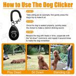 Dog Whistle and Clicker Training Set