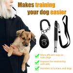 Dog Whistle and Clicker Training Set