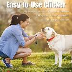 Dog Whistle and Clicker Training Set