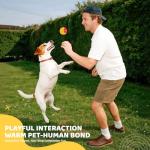 8-Piece Squeaky Indestructible Dog Balls Set