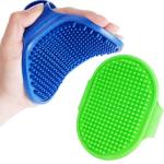 2 Pack Soft Silicone Pet Bath Brushes