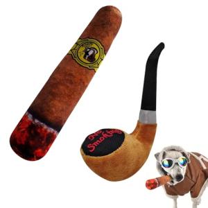 Funny Squeaky Plush Dog Toys - 2 Pack