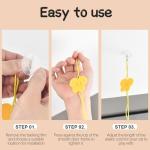 WOLMIK 2-Pack Interactive Cat Door Toys