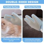 2-in-1 Grooming Glove for Cats and Dogs