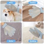 2-in-1 Grooming Glove for Cats and Dogs
