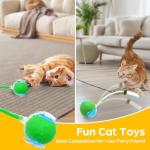 Interactive Automatic Cat Toy with Bell Tail