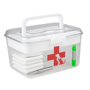 ZoeQide Pet First Aid Kit - 2-Layer Box
