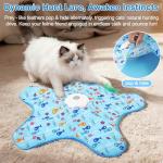 Automatic Interactive Feather Cat Toy with Sounds