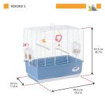 Ferplast Canary Bird Cage with Accessories and Feeders