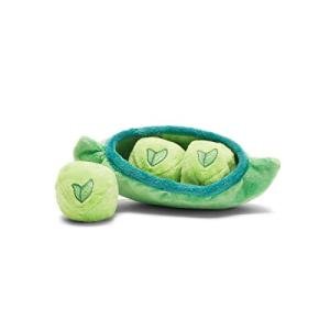 Barkbox Interactive Plush Dog Toy - Peas in a Pod