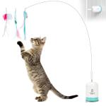 Interactive Automatic Cat Teaser Toy with Suction Cup