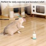 Interactive Automatic Cat Teaser Toy with Suction Cup