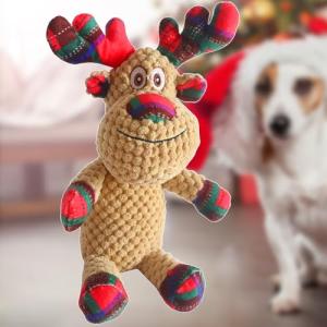 Banlilu Christmas Plush Squeaky Dog Toy