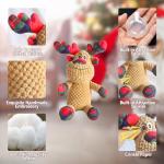 Banlilu Christmas Plush Squeaky Dog Toy