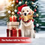 Banlilu Christmas Plush Squeaky Dog Toy