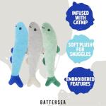 Rosewood Battersea Catnip Fish Toy Set