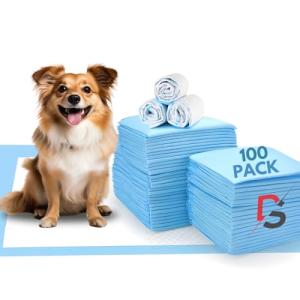Large Leakproof Puppy Pads - 100 Pack