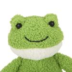 Finlay Frog Plush Dog Toy with Squeaker