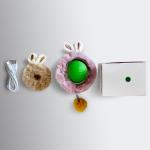 Motion Activated Interactive Cat Ball Toy (Green)