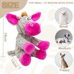 Soft Squeaky Plush Dog Toy for Small Dogs