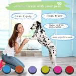 6 Voice Recordable Dog Training Communication Buttons