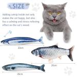 Catnip Fish Toys for Cats - 3 Pack