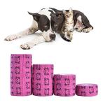 Soft Stretch Pet Bandage Set for Dogs & Cats