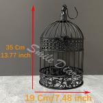 Decorative Iron Bird Cage for Indoor/Outdoor Decor