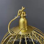 Decorative Iron Bird Cage for Indoor/Outdoor Decor