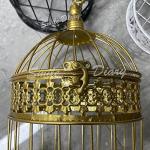 Decorative Iron Bird Cage for Indoor/Outdoor Decor