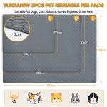 Super Absorbent Washable Dog Training Pads - 2 Pack