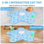 Interactive Hide and Seek Cat Toy with Sounds