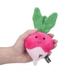 Petface Reuben Radish Plush Dog Toy with Squeaker
